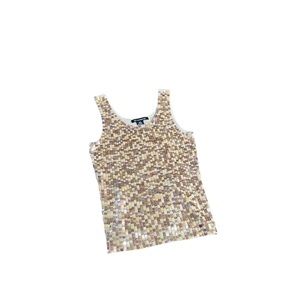 GOLD SEQUINS Tank Top!